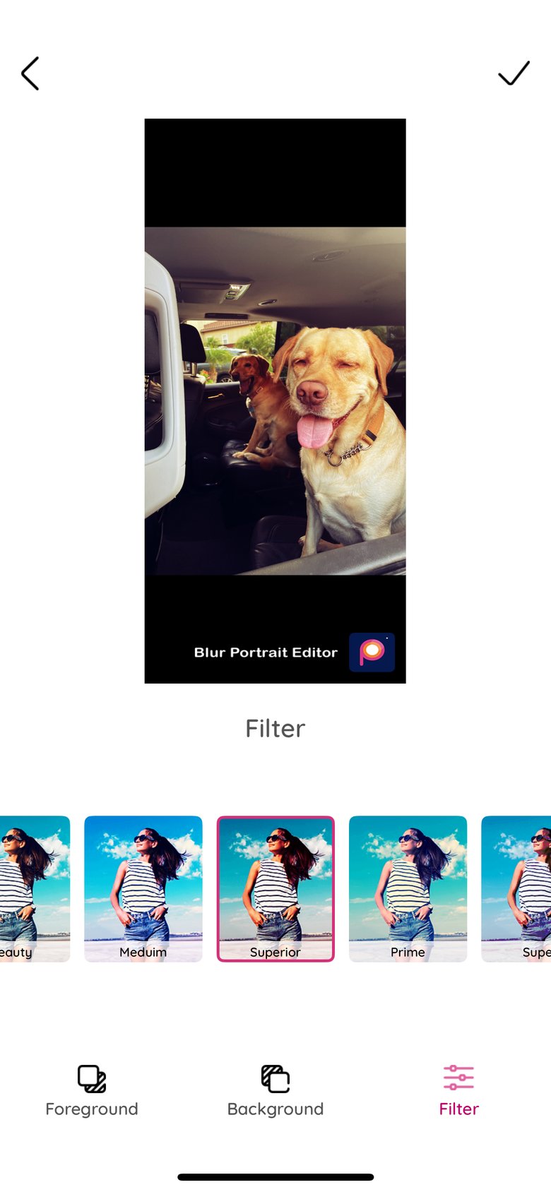 Blur Photo Editor Pro screen 3
