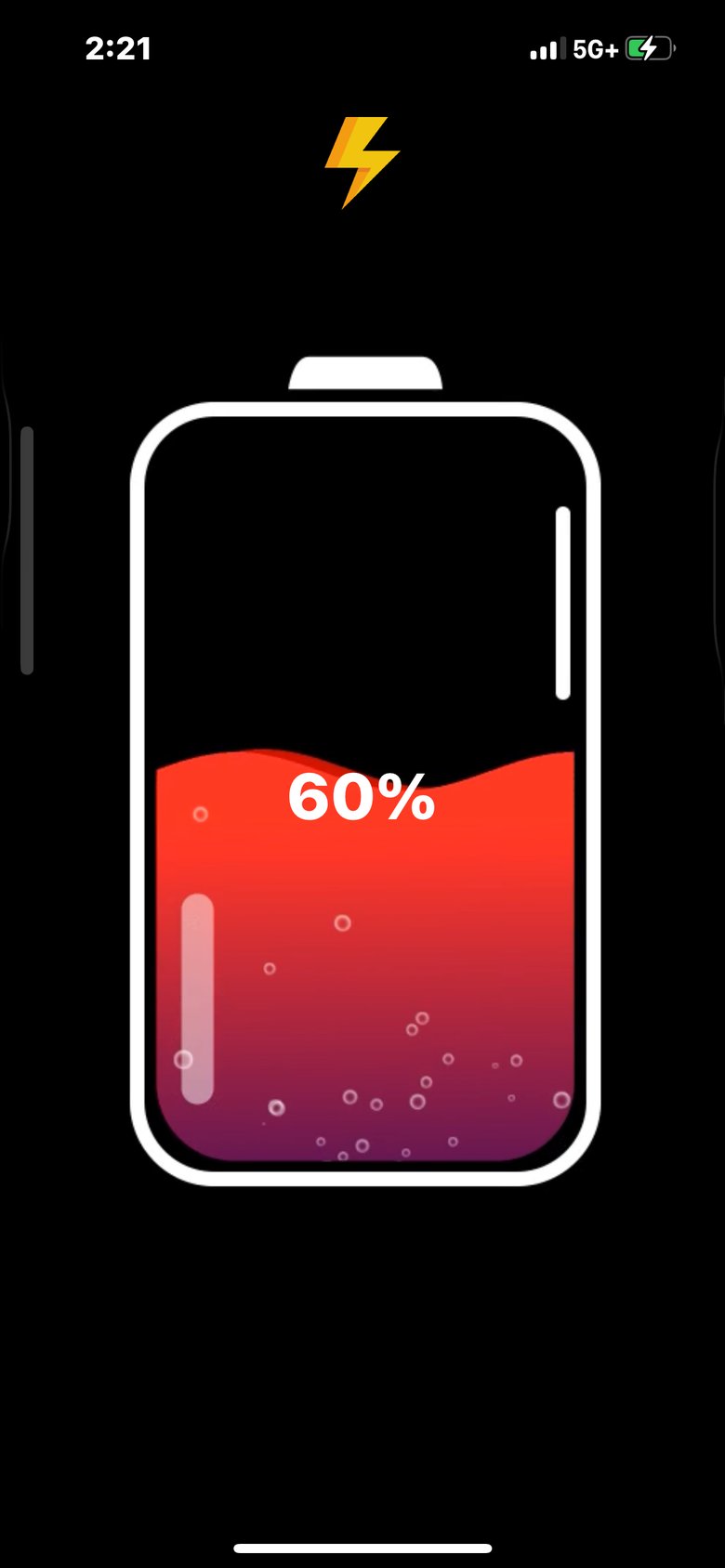 Charging Animations Play Show screen 4