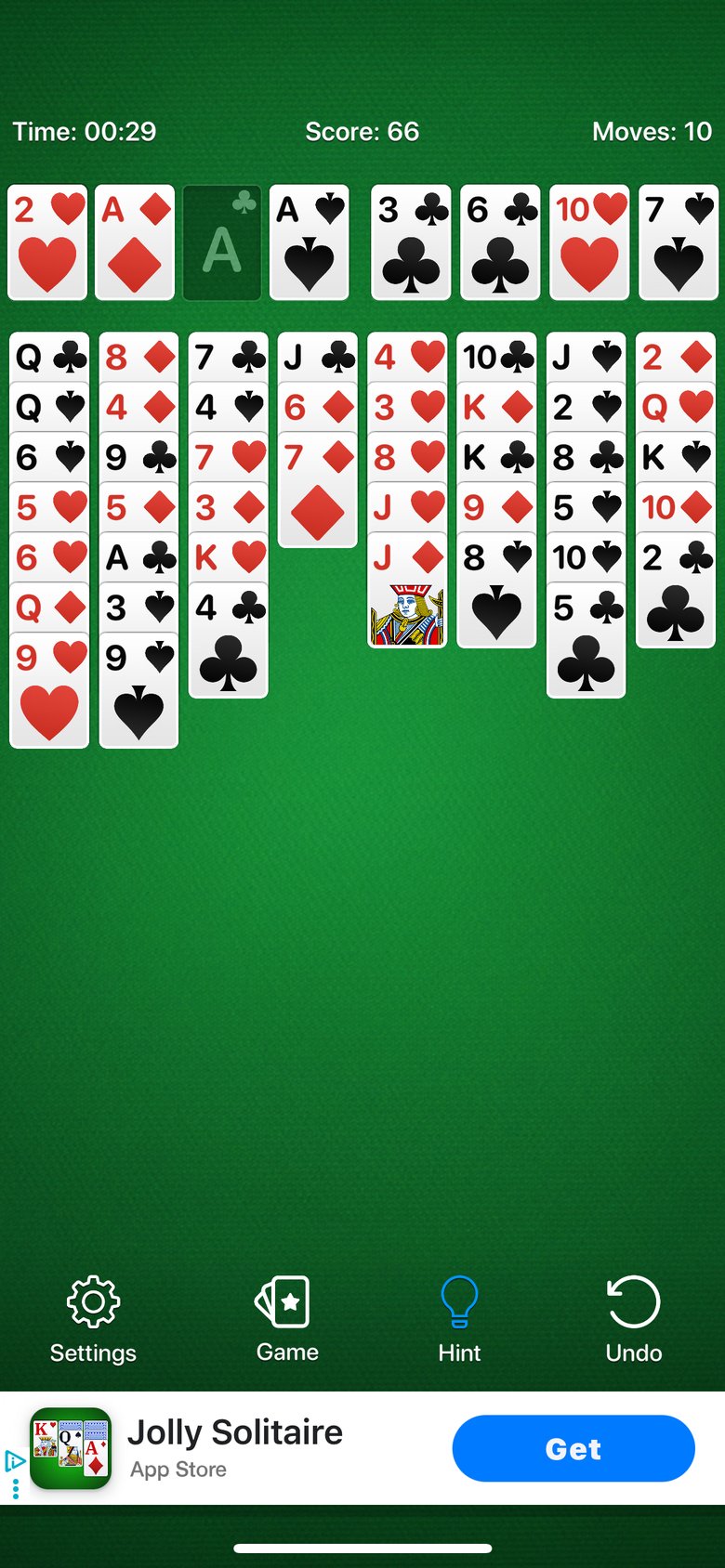 Freecell Solitaire Calm screen 3