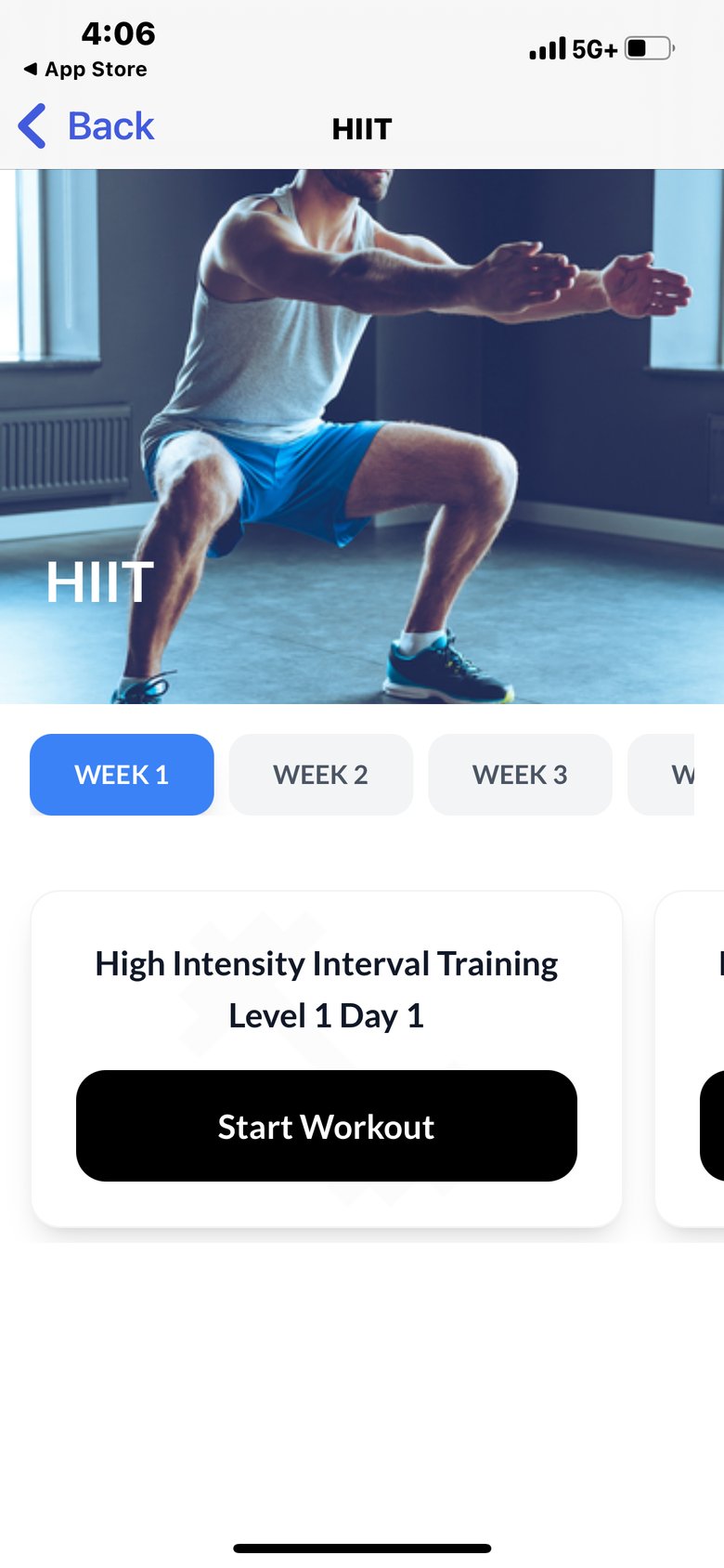 HIIT Workouts Training & Plans screen 3