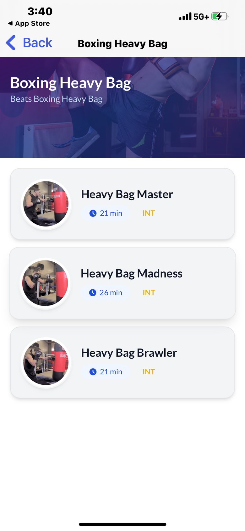 Muay Thai Training screen 4