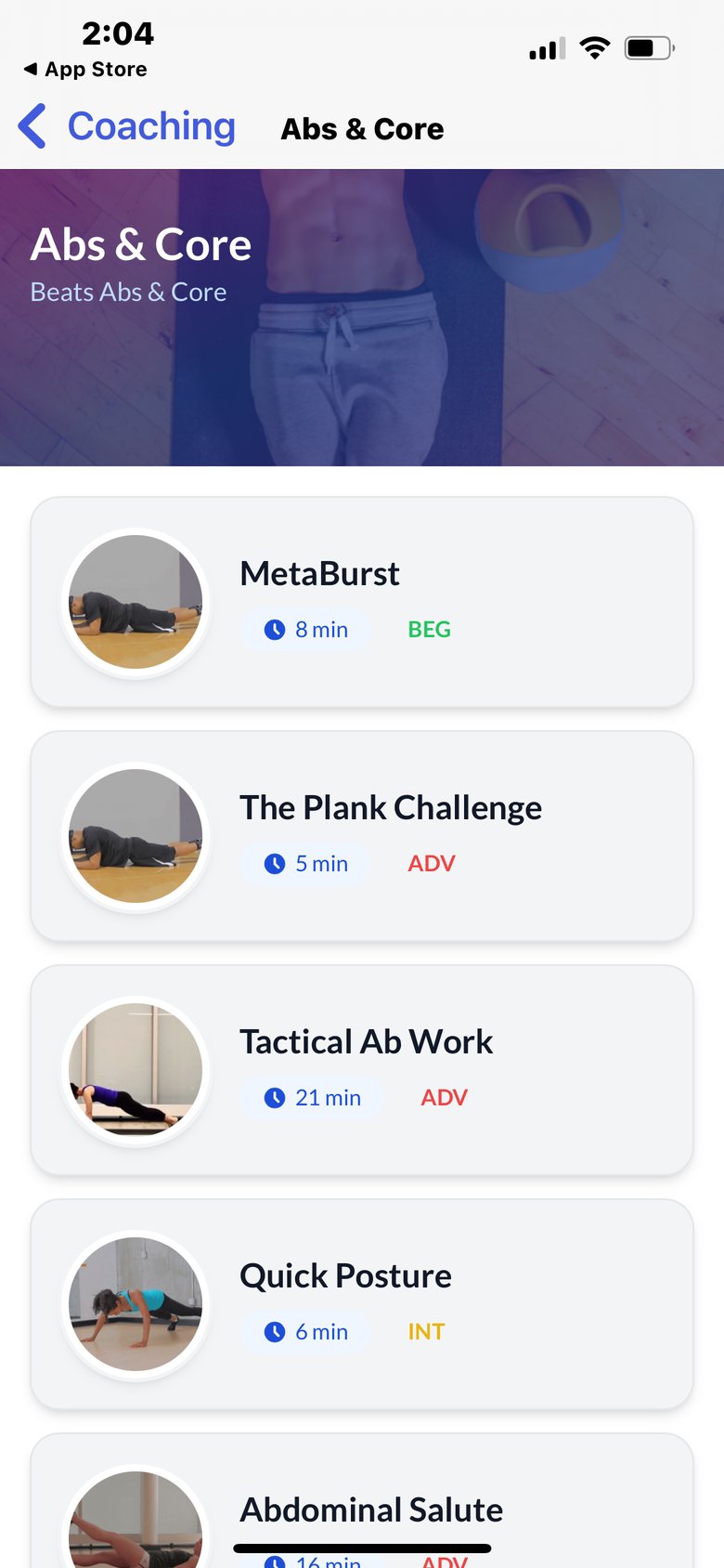 Pilates Workout Routines screen 4