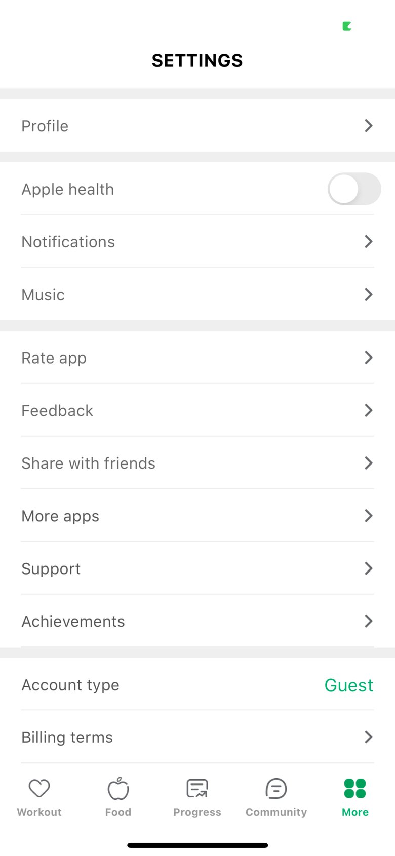 Running to Lose Weight Tracker screen 4