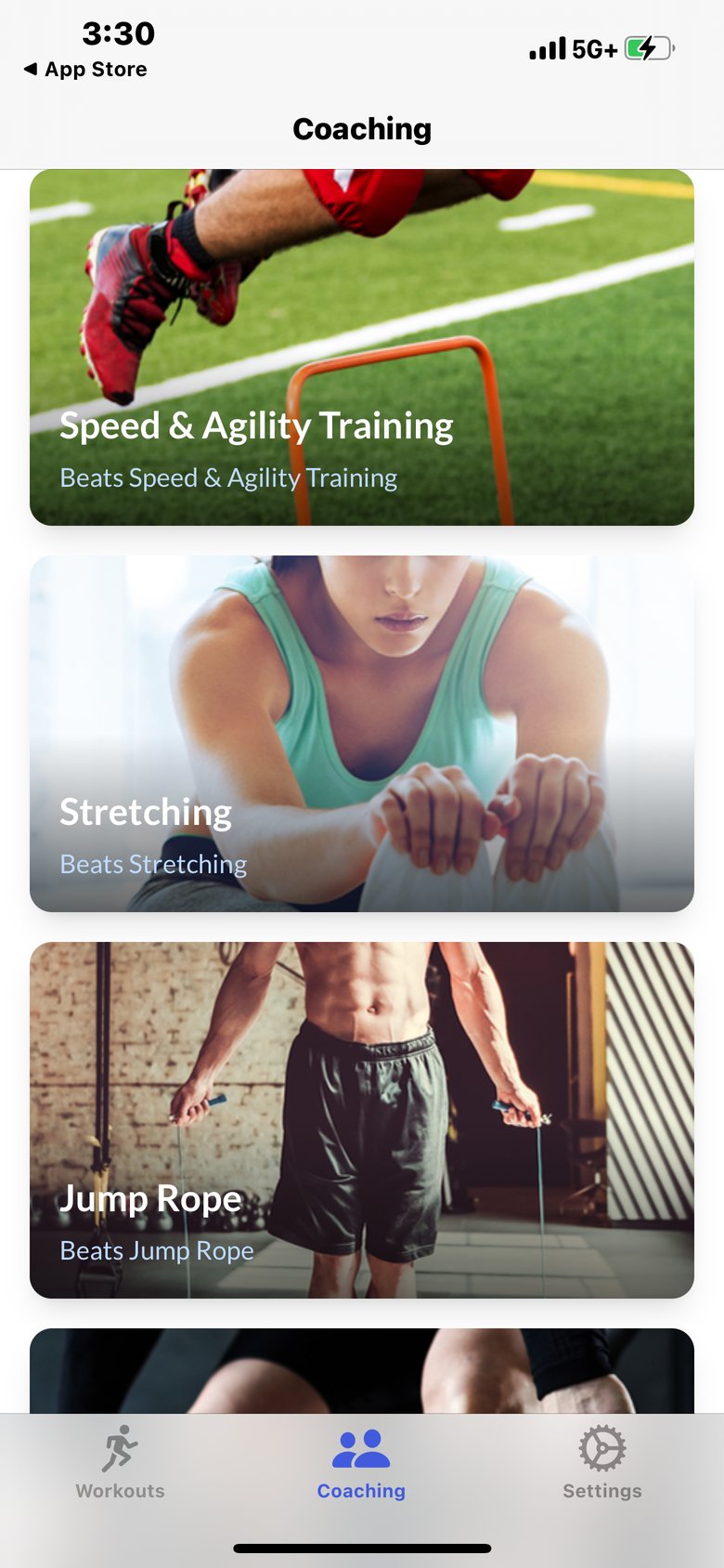 Sprinters Speed Training screen 3
