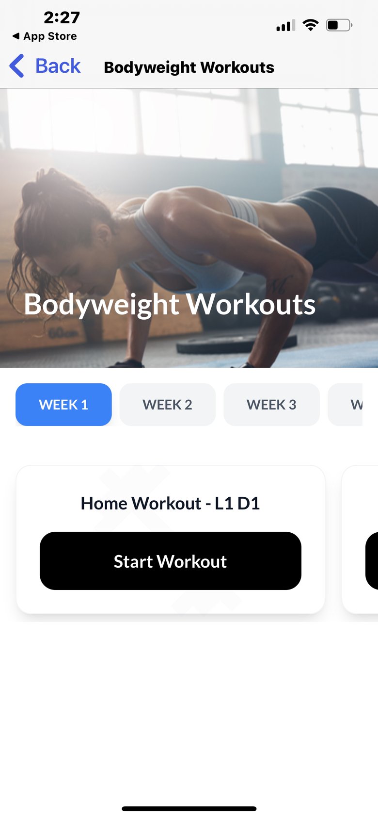 Women's Fitness & Workouts screen 2