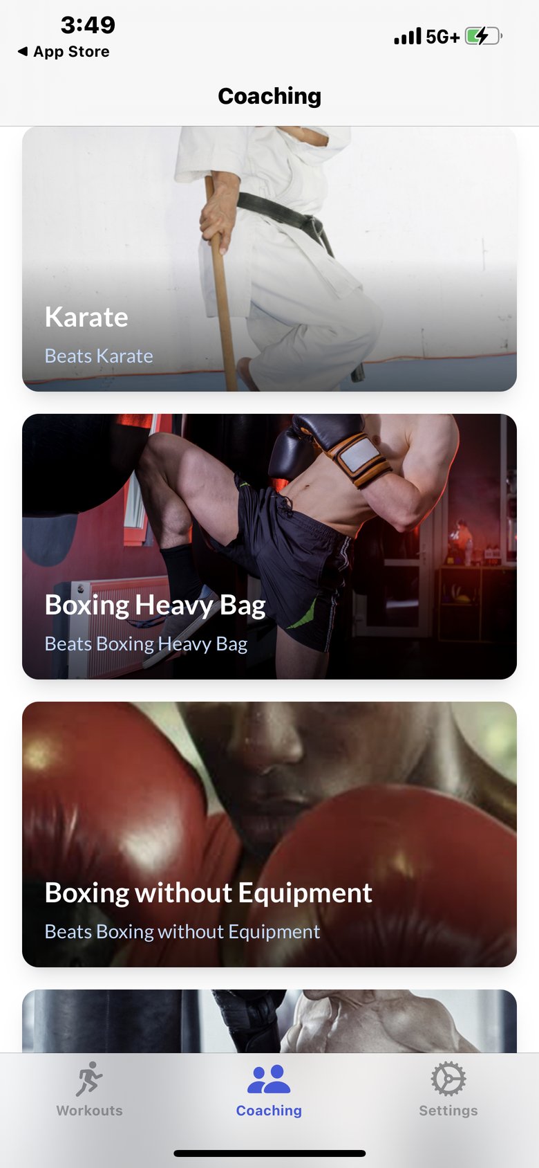 Wrestling Training screen 3